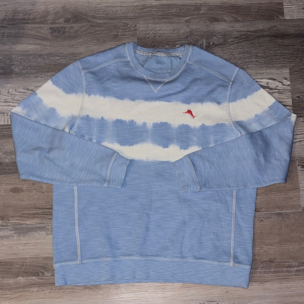 Tommy Bahama Tobago Bay Waves Crew Sweatshirt XL